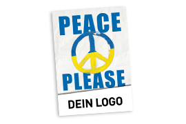 PEACE PLEASE Plakat Symbol