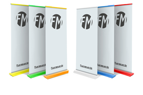 Roll-Up Color, System inkl. Druck